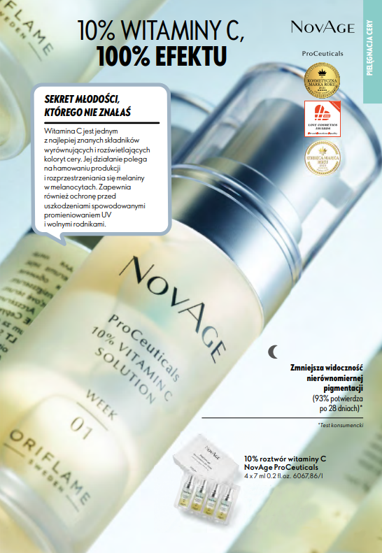 NovAge - nowa seria kosmetyków Oriflame